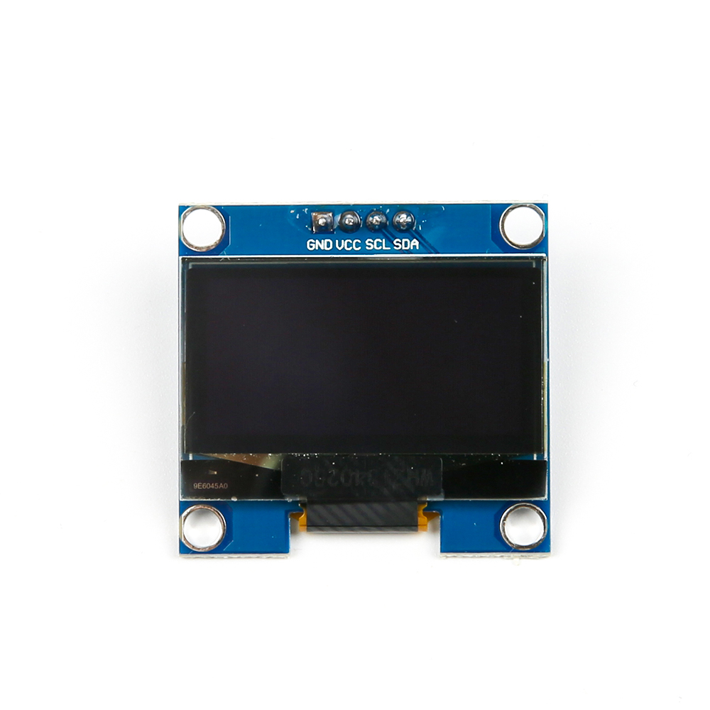"Дисплей I2C OLED LCD 1.3"", SH1106 белые символы на синем экране"